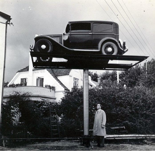 Ford-T og autolifte